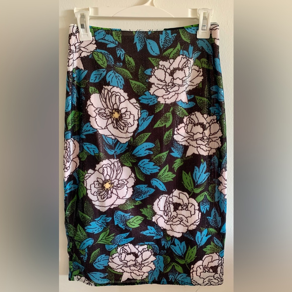 Diane von Furstenberg sequined pencil skirt